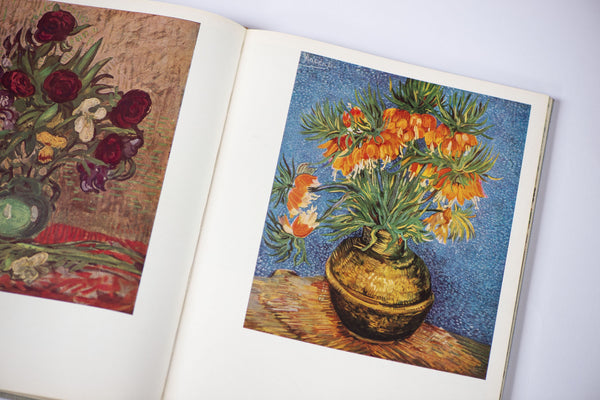 Vintage Vincent Van Gogh's Paintings and Drawings book 1965, Dutch post impressionist painter art album Germany printed, gift art historian