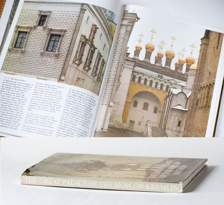 The Great Palace of the Moscow Kremlin book 1st edition, art book in English Aurora Art Publishers, G. Markova guide to the Kremlin complex