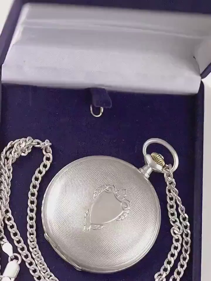 Antique Russian pocket watch Ф Винтер pure silver 0.875, Arabic numerals pocket watch 84 zolotnik Russian silver, Unique gift collectable  